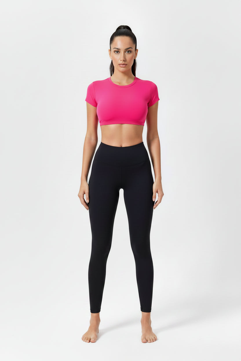 Backless Fitness Crop Top