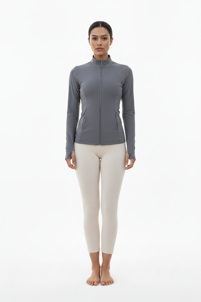 Stretch Yoga Zip Jacket