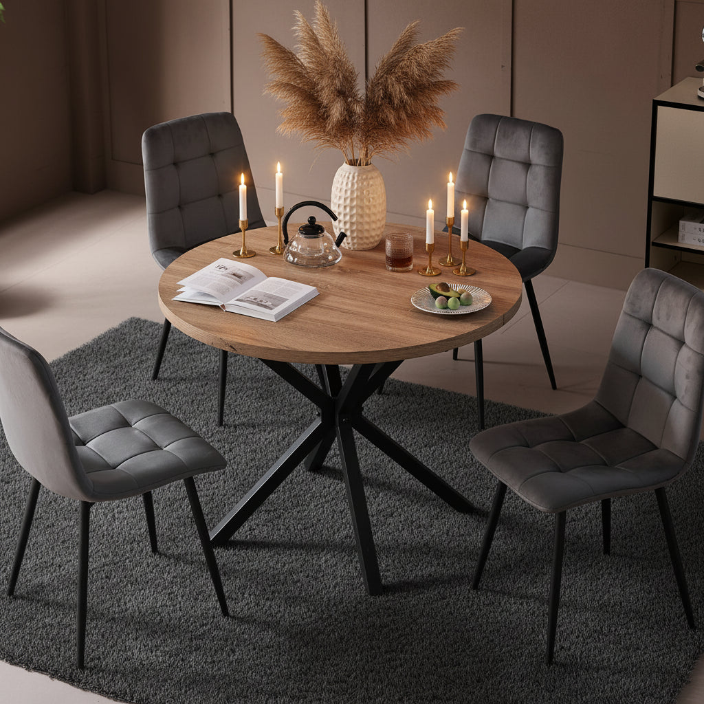 Lino – Chaise velours