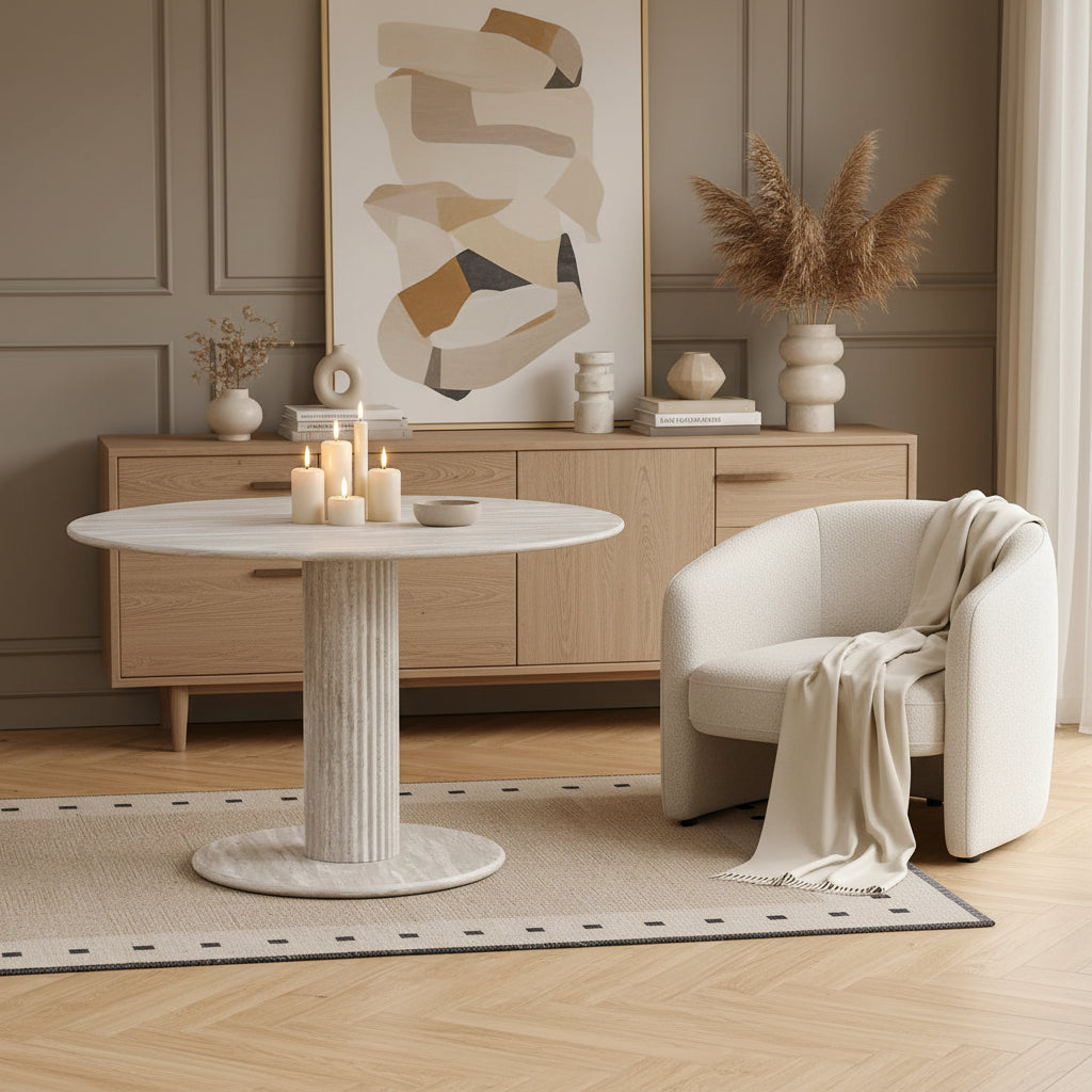 Anneau, table à manger ronde Maison ND — vue détaillée 10