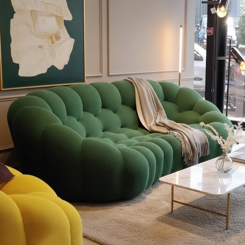 Nimbus, loveseat arrondi style nuage Maison ND — vue détaillée 8