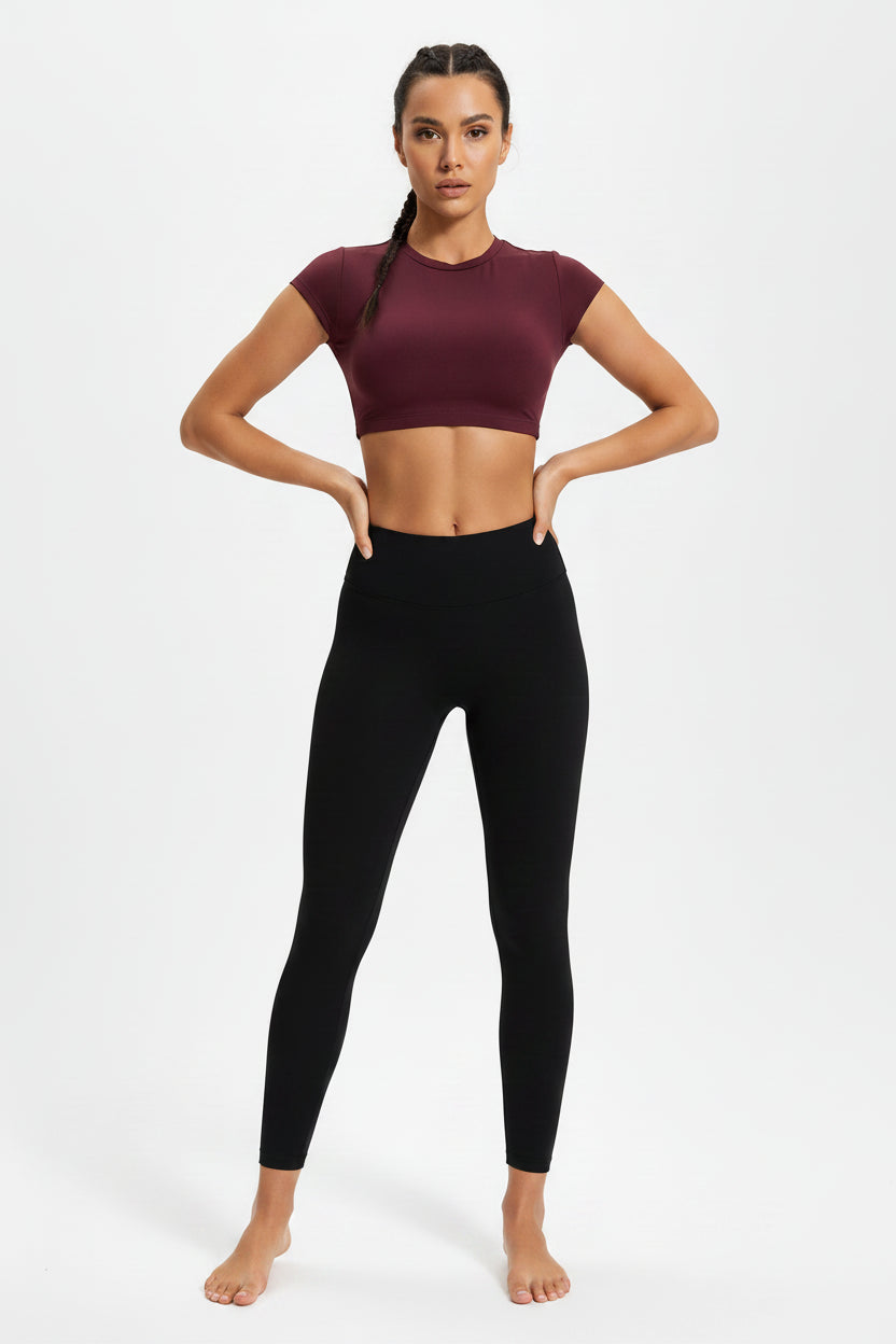 Backless Fitness Crop Top