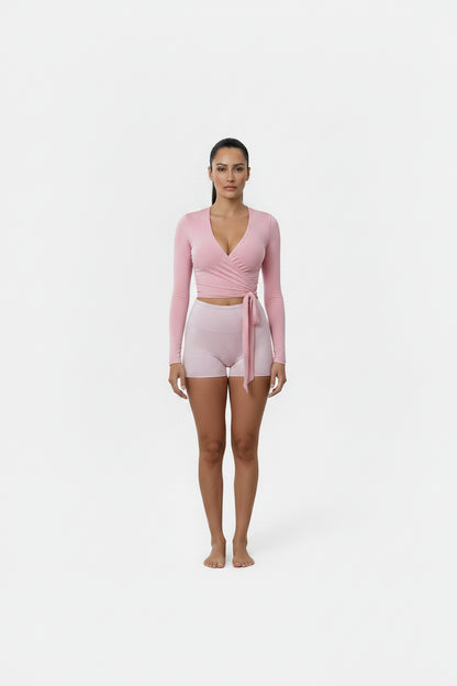 Breathable Long-Sleeve Yoga Top