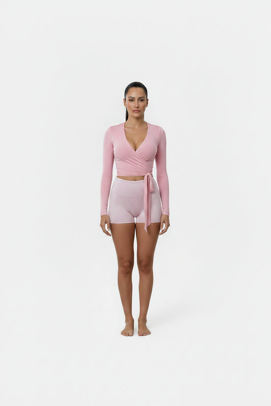 Breathable Long-Sleeve Yoga Top