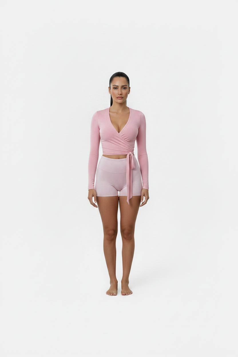 Breathable Long-Sleeve Yoga Top