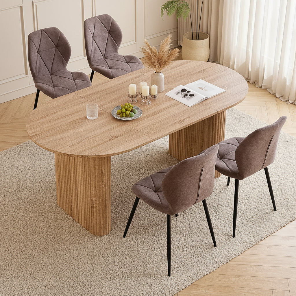 Ovale, table à manger ovale Maison ND — vue détaillée 3