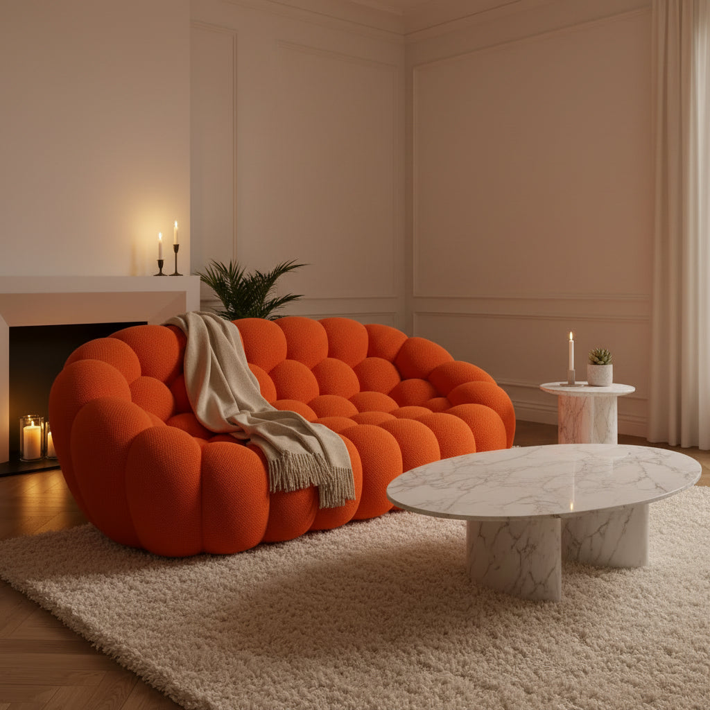 Nimbus – Loveseat arrondi style nuage