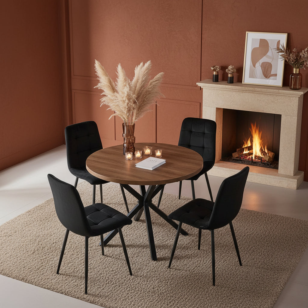 Lino – Chaise velours
