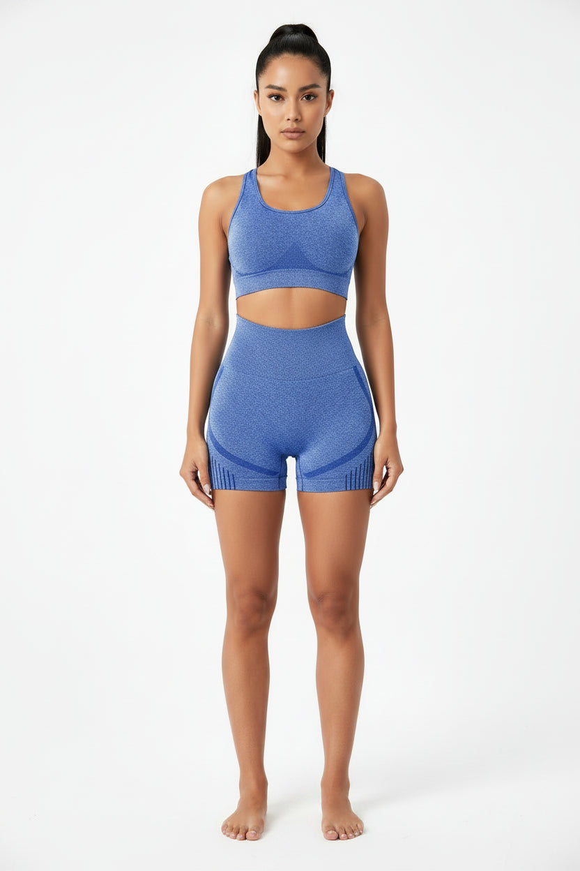 High-Waist Sculpting Yoga Shorts