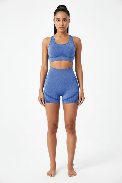 High-Waist Sculpting Yoga Shorts