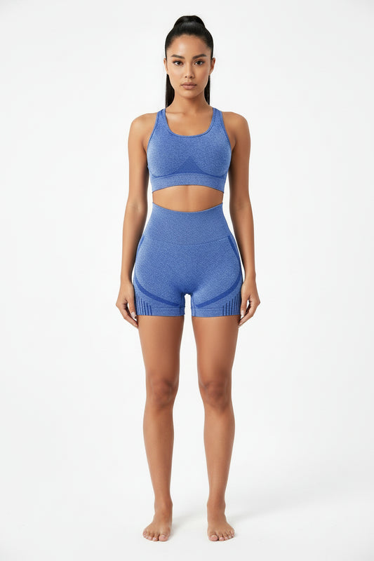 High-Waist Sculpting Yoga Shorts