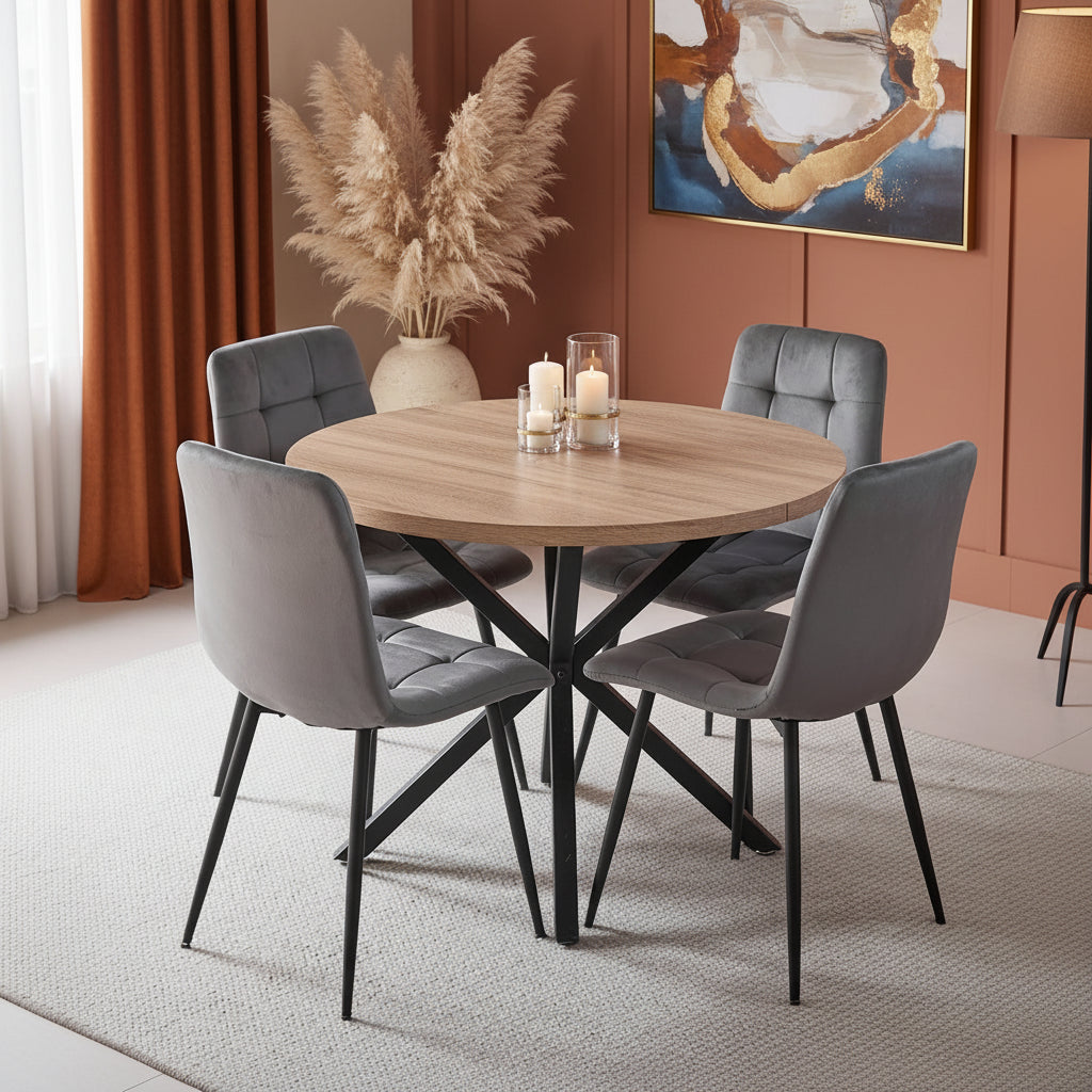 Lino – Chaise velours
