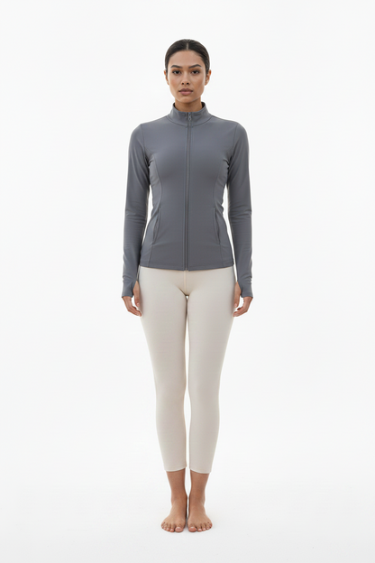 Stretch Yoga Zip Jacket